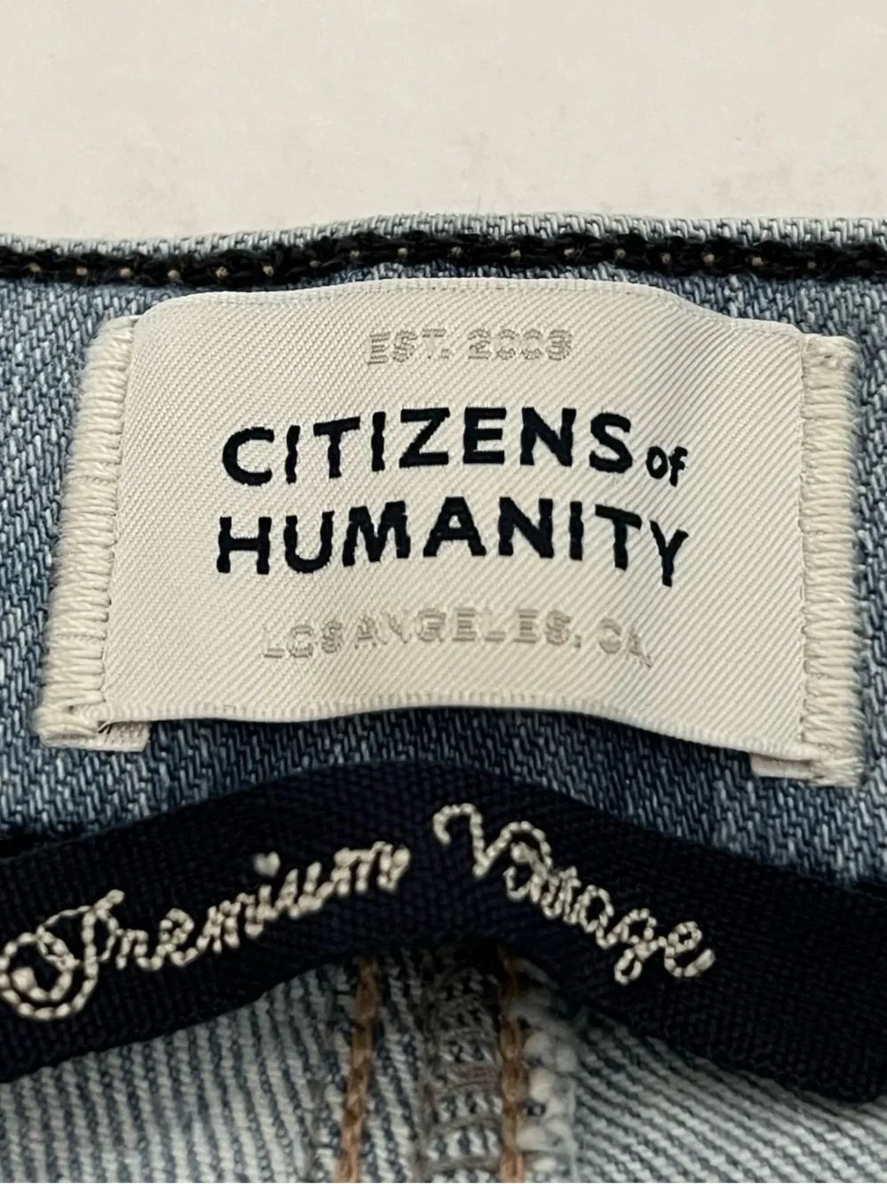Citizens Of Humanity Aritzia Lilah Jeans High-rise Kick Flare Light Wash Size 29